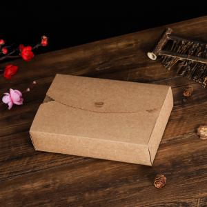 Baking Packaging Box Custom Macaron Candy Box Kraft Paper Rectangular Cake Box