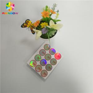 Custom Printing Shrink Wrap Sleeves Waterproof Hologram Adhesive Sticker Label