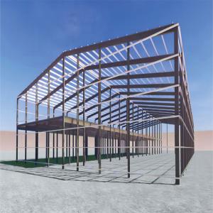 Greenhouse Structure Galvanized Steel Structure Buildings Villa with Tolerance