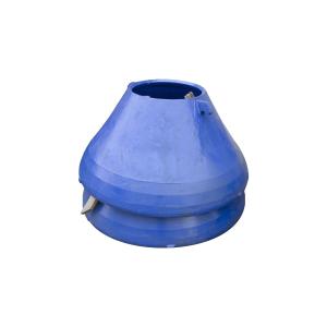Cheap Robust HP4 HP5 HP6 Mantle On Mining Machinery Cone Crusher Components for sale