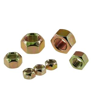 Imperial Measurement System Grade4 Grade6 Yellow Zinc Plated M4 M6 M8 Steel