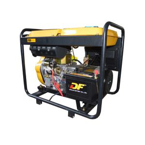7kw Open Type Small Silent Portable Generator Electric Start With ATS , Electric