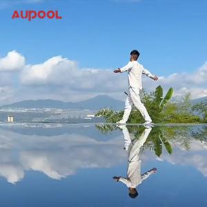 Transparent 100Mm Swim Pool Wall Bottom And Side Panel For Swimming Pool From