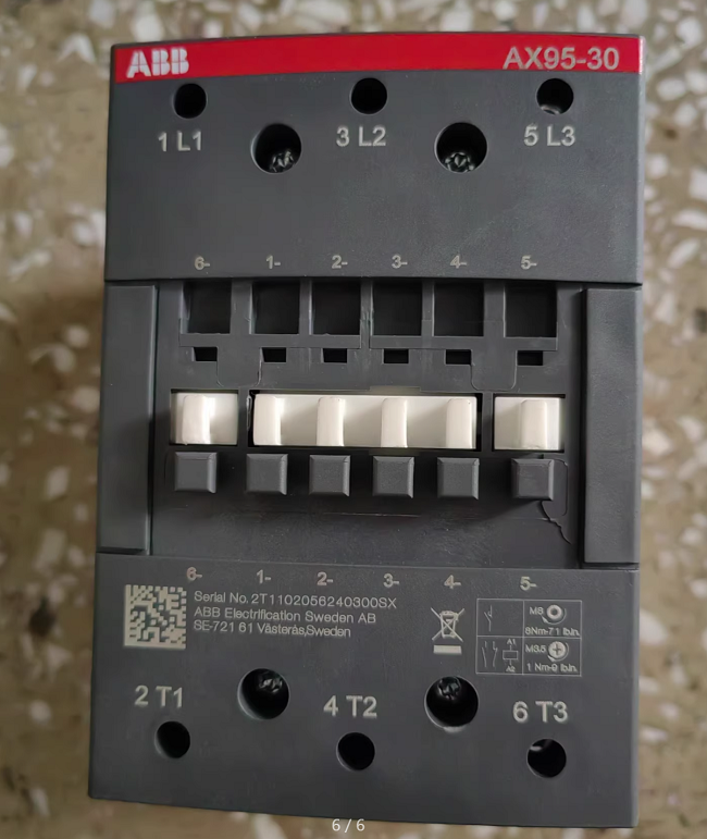 AX95-30 ABB Ac contactor Efficient reliable low-voltage control solutions