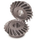 Small Module Gear Equal Diameter Bevel Gear With Axes Of Rotation Intersecting