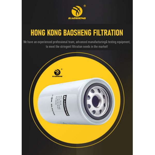 Glass Fiber Spin On Hydraulic Oil Filter 6735-51-5140/41 P558615