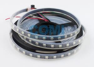 Cheap Colour Changing Led Strip Lights , Programmable LED Strip Lights Black PCB for sale