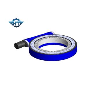 Tracking Sun Solar Slewing Ring Drive With 24V Stepper Motor And Encoders For