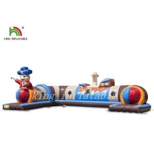 Cheap Pirate Blow Up Multiplay Playground PVC Tarpaulin Submarine 24 Months Guarantee for sale