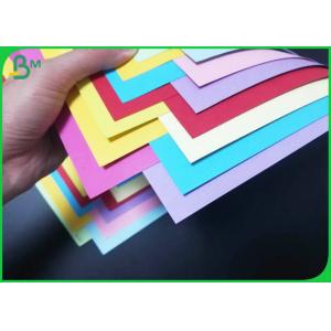 240gr 300gr Color Bristol Card Good Tensile Strength For Paper Folding