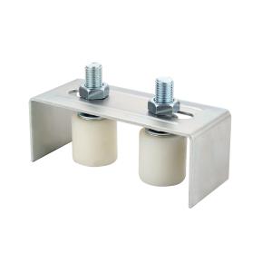 40MM Automatic Sliding Gate Guide Roller Bracket Kit With Nylon Roller
