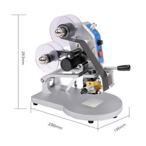 DY-8 Date Batch Coding Machine Hand Impulse High Strength For Card Printing