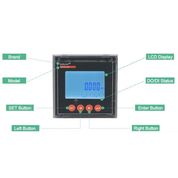 DC Multi-function Energy Meter PZ72L-DE