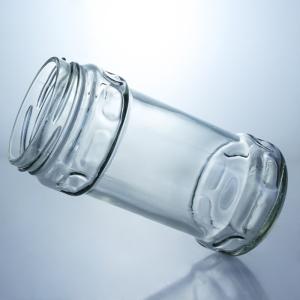 Produced Food Grade Clear Round Glass Honey Jar With Screw Top For Your Unique