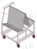 China Type A trolley, supports custom sizes, materials, etc on sale