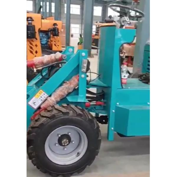 4 Wheel Drive Mini Wheel Loader Heavy Duty Machinery For Mining