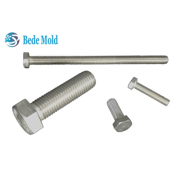700MPa M12 Stainless Steel Bolt , DIN933 Full Thread Hex Head Screws A2-70