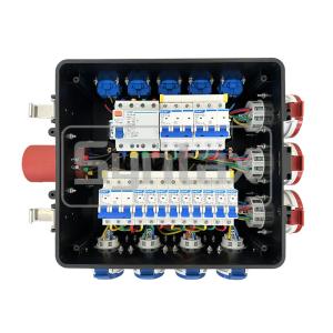 Cheap Syntax MP24 Portable Distribution Box 63AMP IP67 Three Phase Temporary Box for sale