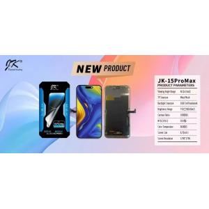 JK In-Cell FHD Soft OLED Screen for iPhone 12 13 16 Pro Max 9H Hardness
