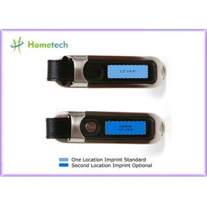Personalized Leather USB Flash Drive with Customized Silk-screen Logo