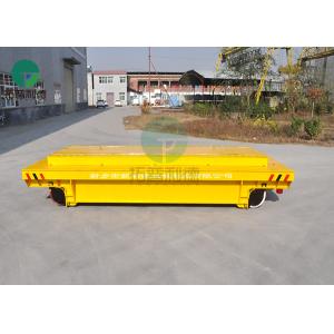 Heavy Duty Steel Coil Handling Electric Flat Car Battery Powered With E Frame