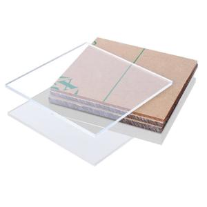 UV Proof Transparent Polycarbonate Sheet , Durable Polycarbonate Solid Roofing