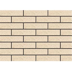 Clay Exterior Thin Brick Veneer , External Brick Tiles Rough Surface