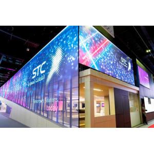 SDK Function SMD1921 LED Transparent Glass Display 3.9mm-7.8mm For Advertising