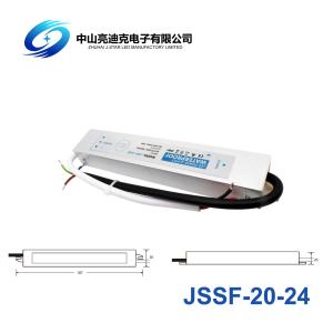 DC 24V 20W Waterproof LED Power Supply Driver CE Certification