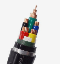 Electrical Armored PVC Insulated Power Cable Aluminium With 4 Core