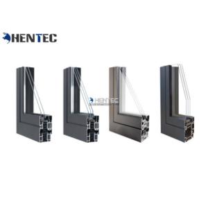 Deep Processing Aluminum Window Extrusion Profiles For Silding / Casement Window