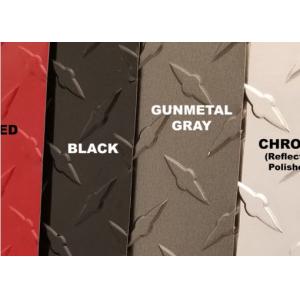 Light Gauge Aluminum Diamond Plate For Boat Floor Enclosed Trailers Black 24 X