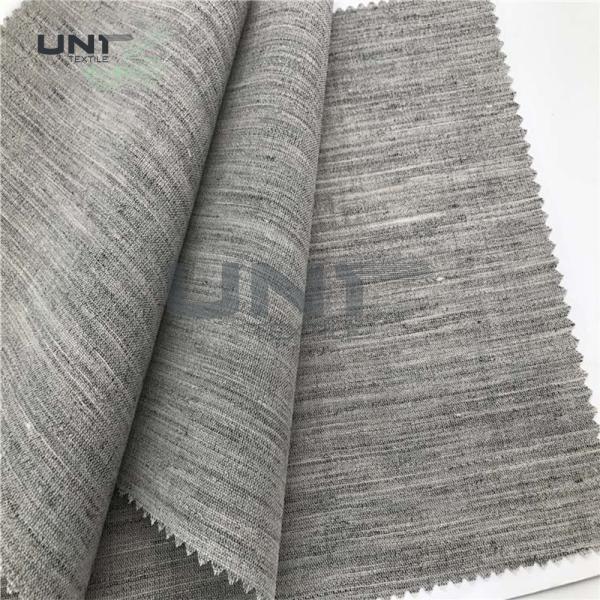 Quality Elastic Chest Canvas Garment Interfacing PA Coating For Uniform wholesale