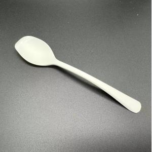 Cheap Lightweight CPLA Cutlery Heat Resistant Biodegradable Disposable Spoons for sale
