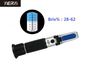 Cheap Sugar ATC Cutting Fluid Refractometer Durable With 28~62% Brix Range for sale