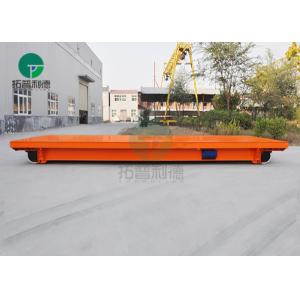 Mold Factory Steel Plate Battery Power Flat Transfer Vehicle On Rail