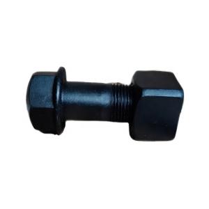 Cheap Construction Works Black Track Bolt 6V1792/1S1860 Grade 12.9 for D6H D5H Bulldozer Nut for sale