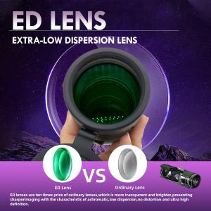 12X50 10x50 Waterproof long distance Monocular Telescope With Smartphone Adapter