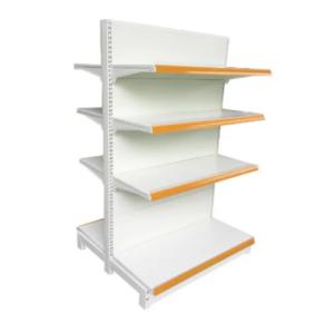 Cheap Supermarket rack shelf heavy duty double sided shelf for sale