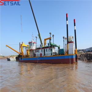 6 Inch Cutter Suction River Digging Sand Dredger with Rexroth Hydraulic and