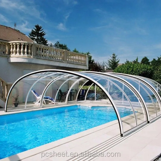 Custom Size and Thick Roof Dome Skylight Transparent Plastic Roofing Polycarbona