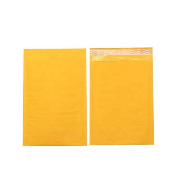 Quality Self Seal Recyclable 25*30cm Kraft Bubble Envelopes Shock Proof wholesale
