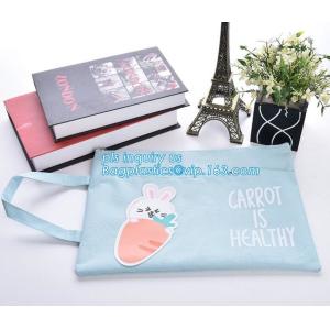 Canvas Stationery Pencil Bag, Zipper Canvas Pen Pencil Case Stationery Pouch Bag