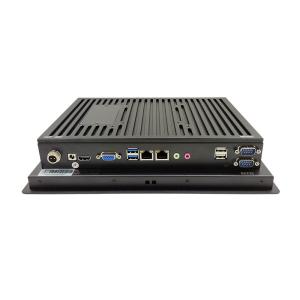 10.1 Inch Fanless Industrial Panel PC With 4G DDR4 RAM And IP65 Waterproof Front