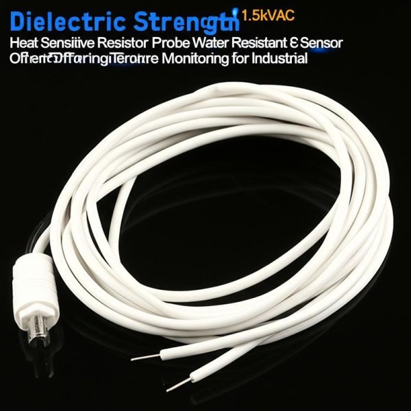 Dielectric Strength 1.5kVAC Heat Sensitive Resistor Probe Water Resistant Sensor
