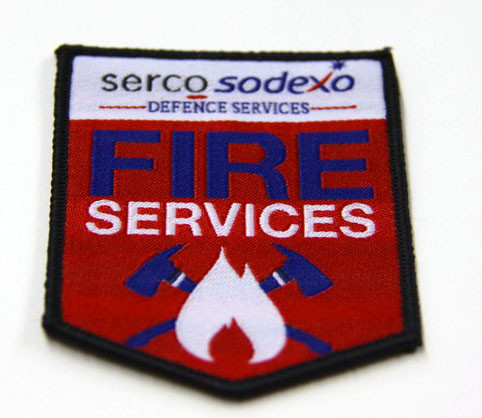Quality Custom Embroidered Patches, Fire Services Embroidery Patch For Clothing wholesale