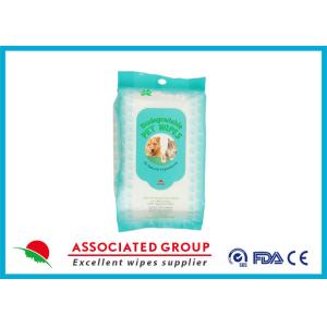 China Biodegradable Dog Face Wipes Preservative Free With Sanitizing on sale