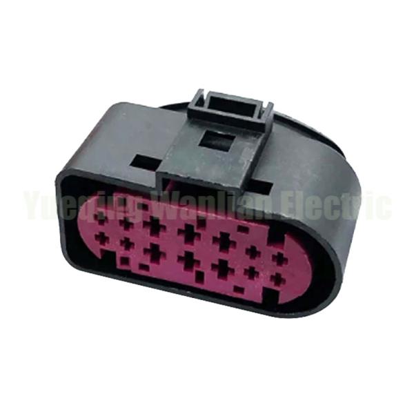 Quality 14 Pin 1J0973737 1719105-1 car Headlight Xenon Lamp Plug auto headlight lamp socket waterproof connector wholesale