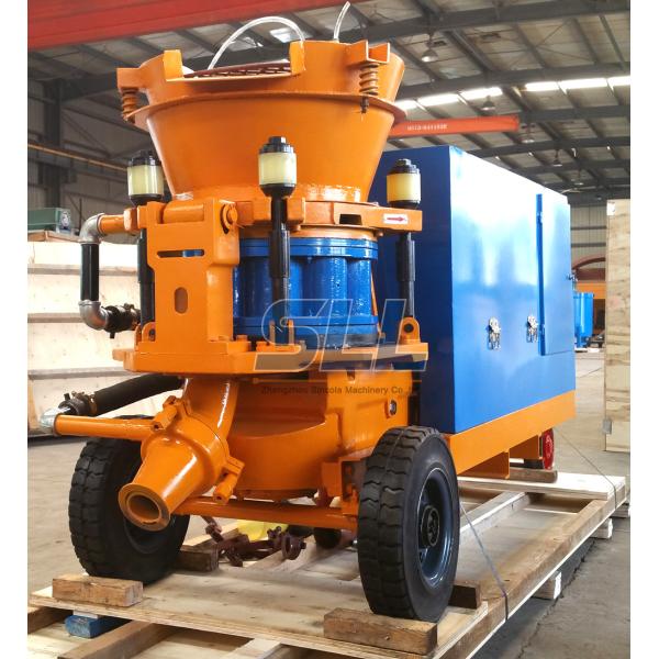 5 Cubic Meter Per Hour Concrete Spraying Machine , Tunnel Construction Mini