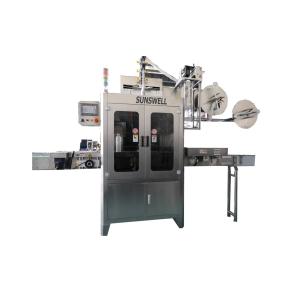 PVC Label Sleeve Heat Shrink Labeling Machine For Plastic Water Juice Bottle